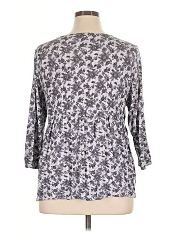 One World 3/4 Sleeve Blouse (view 2)