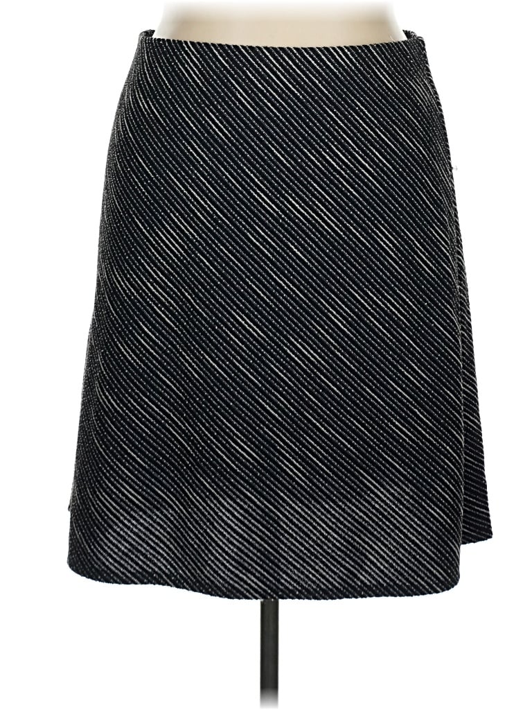 Pre-owned Margaret M Casual Skirt In Gray
