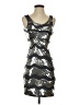 Studio Y Metallic Silver Cocktail Dress Size XS - photo 1