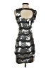 Studio Y Metallic Silver Cocktail Dress Size XS - photo 2