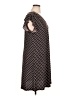 MSK Polka Dots Black Casual Dress Size XL - photo 4