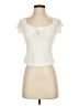 Bailey 44 Ivory Short Sleeve Top Size S - photo 1