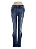 Ted Baker London Hearts Blue Jeans Size 26 waist - photo 1