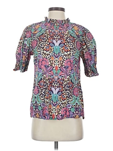 Liberty Art Fabrics for J.Crew Short Sleeve Blouse (view 1)