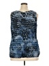 Laura Ashley Blue Sleeveless Blouse Size 2X - photo 2