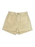 MNG Solid Tan Khaki Shorts Size 2 - photo 1