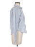 Unbranded 100% Cotton Stripes Blue Long Sleeve Button-Down Shirt Size M - photo 4
