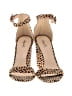 Qupid Animal Print Tan Sandals Size 8 1/2 - photo 2