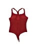 Fabletics Solid Burgundy One Piece Swimsuit Size M - photo 2