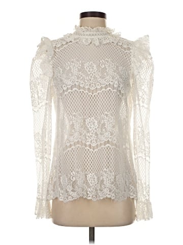 BCBGMAXAZRIA Long Sleeve Blouse (view 1)