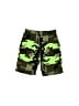 Rainbow Camo Green Cargo Shorts Size S (kids) - photo 1