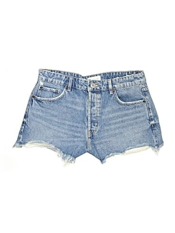 Zara Denim Shorts (view 1)