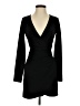 Zara Solid Black Cocktail Dress Size S - photo 1