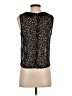 S.O.Y Shine On You 100% Polyester Black Sleeveless Blouse Size S - photo 2