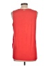 MICHAEL Michael Kors Orange Sleeveless Blouse Size L - photo 2
