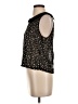 S.O.Y Shine On You 100% Polyester Black Sleeveless Blouse Size S - photo 5