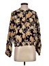 Frank And Oak Print Gold Jacket Size S - photo 1