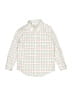 Janie and Jack 100% Cotton Checkered-gingham White Long Sleeve Button-Down Shirt Size 3 - photo 1
