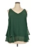 Lane Bryant 100% Polyester Green Tank Top Size 18 - photo 1