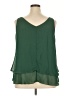 Lane Bryant 100% Polyester Green Tank Top Size 18 - photo 2