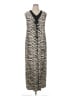 Chico's Animal Print Silver Casual Dress Size XL (3) - photo 1