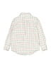 Janie and Jack 100% Cotton Checkered-gingham White Long Sleeve Button-Down Shirt Size 3 - photo 2