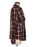 Sanctuary 100% Rayon Plaid Red Long Sleeve Button-Down Shirt Size M - photo 4