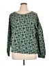 Billy T Animal Print Green Pullover Sweater Size XL - photo 1