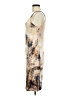 Final Touch Tie-dye Tan Cocktail Dress Size M - photo 5