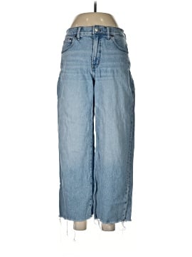 Madewell The Perfect Vintage Wide-Leg Crop Jean in Altoona Wash: Raw-Hem Edition (view 1)