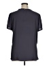 Ann Taylor LOFT 100% Polyester Gray Short Sleeve Top Size XL - photo 2