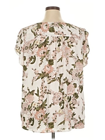 Ann Taylor LOFT Short Sleeve Blouse (view 2)