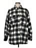 Forever 21 Plaid Gray Coat Size M - photo 1