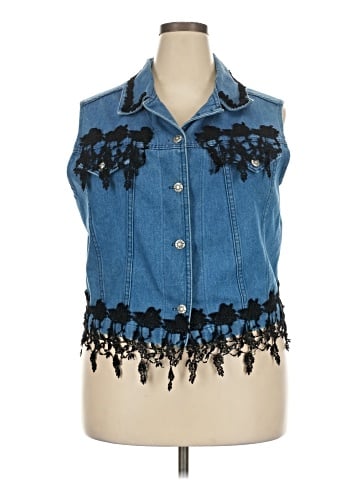 Assorted Brands Denim Vest (view 1)