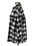 Forever 21 Plaid Gray Coat Size M - photo 5