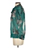 Sweet Pea. 100% Polyester Teal Short Sleeve Blouse Size XS - photo 5