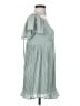 Lulus 100% Polyester Teal Cocktail Dress Size S - photo 4