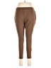 J.Jill Solid Brown Casual Pants Size M - photo 2
