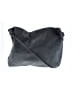 8 OTHER REASONS Solid Black Gray Shoulder Bag One size - photo 1