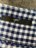 up! Checkered-gingham Blue Casual Pants Size 12 - photo 7