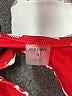 Old Navy Floral Red Swimsuit Top Size M - photo 3