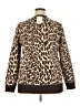 Tory Burch Animal Print Brown Cardigan Size XXL - photo 2