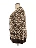 Tory Burch Animal Print Brown Cardigan Size XXL - photo 5