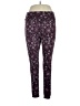 Cuddl Duds Print Purple Active Pants Size XL - photo 1