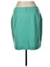 Worthington Solid Teal Casual Skirt Size 12 Petite - photo 2