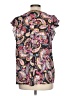 Molly Bracken 100% Polyester Pink Short Sleeve Blouse Size L - photo 2