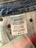 AGOLDE 100% Organic Cotton Hearts Blue Jeans Size 24 waist - photo 7