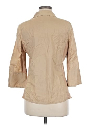 Company Ellen Tracy 3/4 Sleeve Button-Down Shirt (view 2)