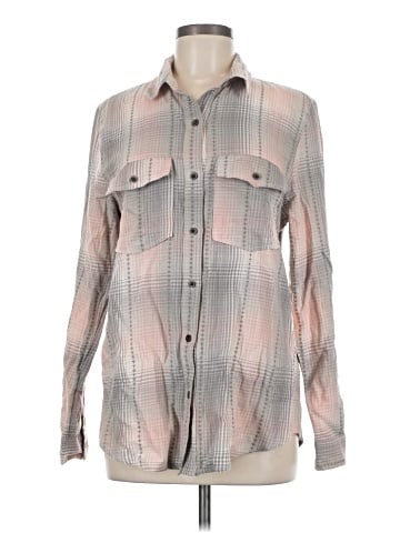Sun & Shadow Long Sleeve Blouse (view 1)