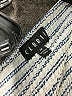 Clarté 100% Polyester Stripes Blue Cocktail Dress Size M - photo 7